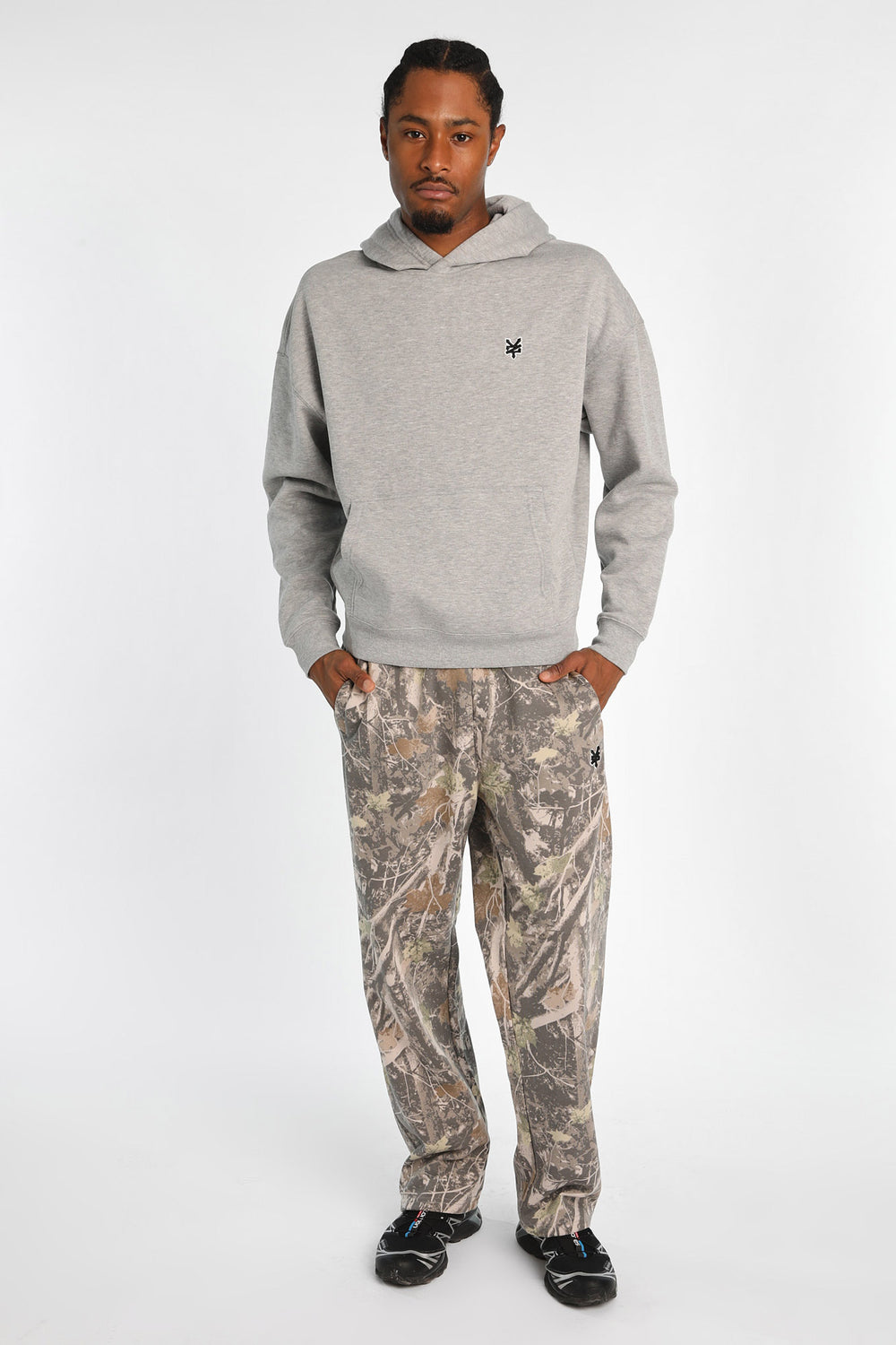 Jogger en molleton à jambe droite camouflage arbre Zoo York Jogger en molleton à jambe droite camouflage arbre Zoo York