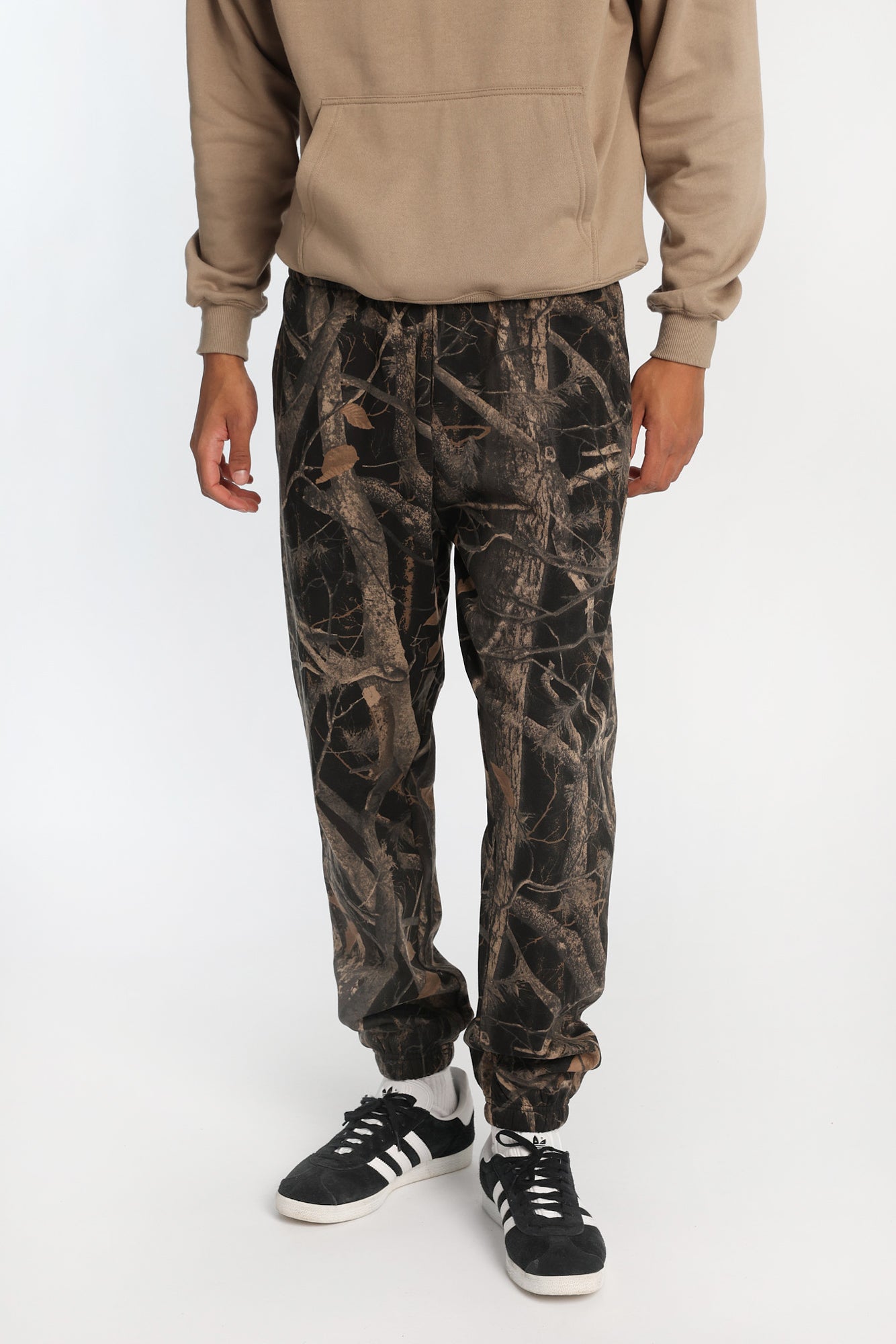 Zoo York Tree Camouflage Sweatpants - Black /