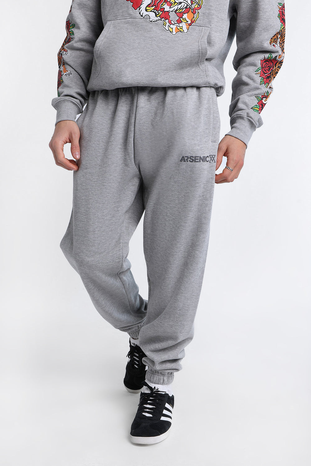 Jogger en molleton imprimé logo HD Arsenic Jogger en molleton imprimé logo HD Arsenic