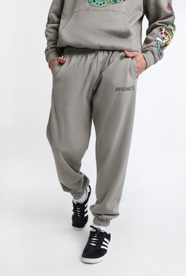 Jogger en molleton imprimé logo HD Arsenic