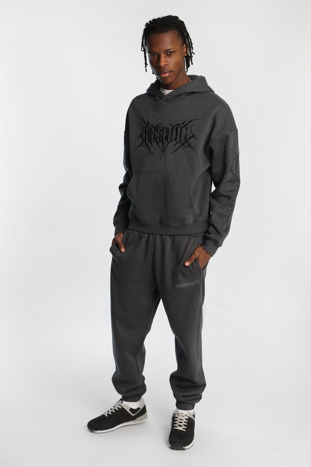 Arsenic HD Logo Sweatpants Jogger en molleton imprimé logo HD Arsenic - West49