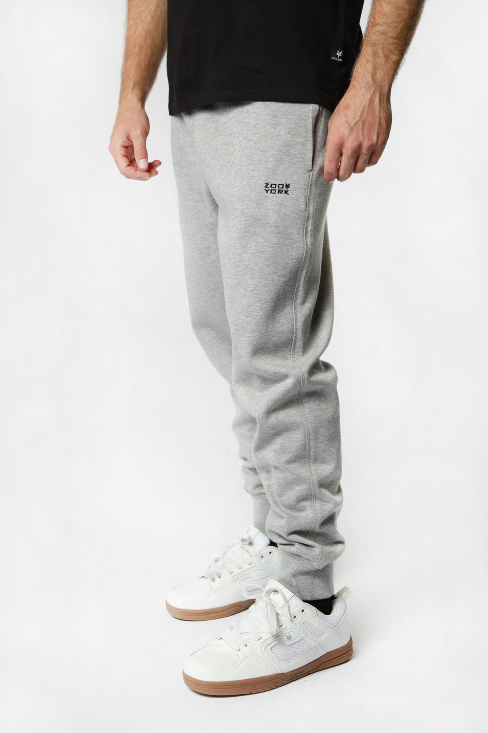 Jogger en Molleton Logo Brodé Zoo York Homme Jogger en Molleton Logo Brodé Zoo York Homme
