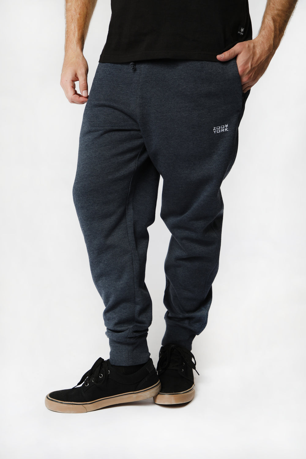 Jogger en Molleton Logo Brodé Zoo York Homme Jogger en Molleton Logo Brodé Zoo York Homme