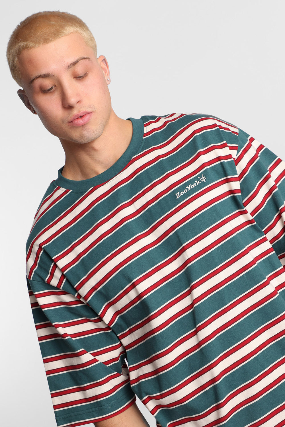 Zoo York Striped Oversized Tee Zoo York Striped Oversized Tee