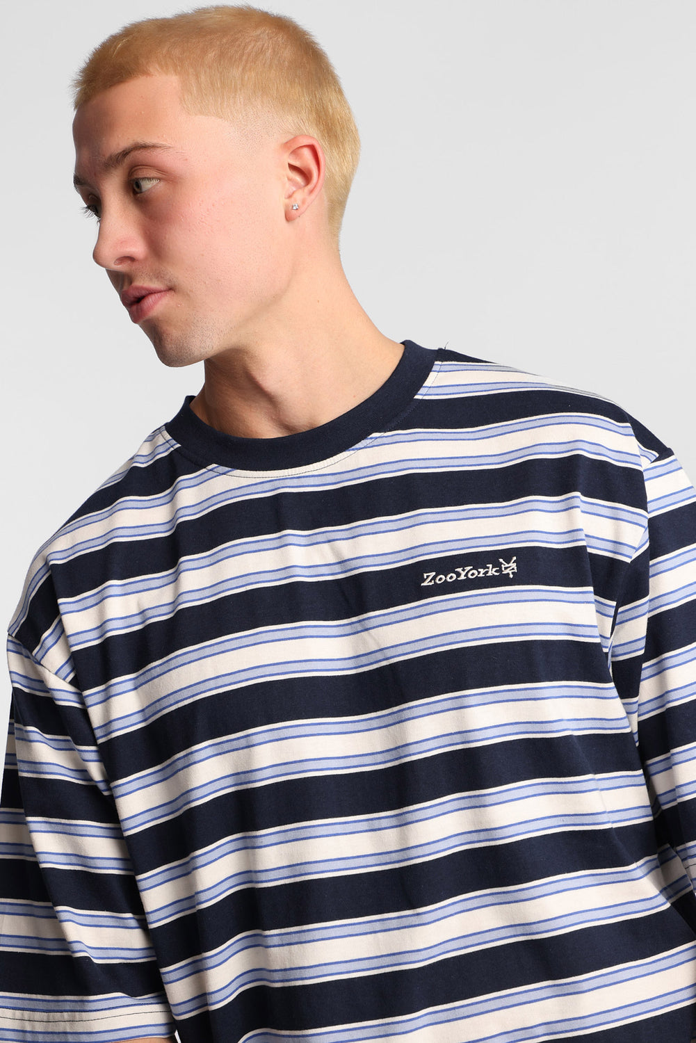 Zoo York Striped Oversized Tee Zoo York Striped Oversized Tee