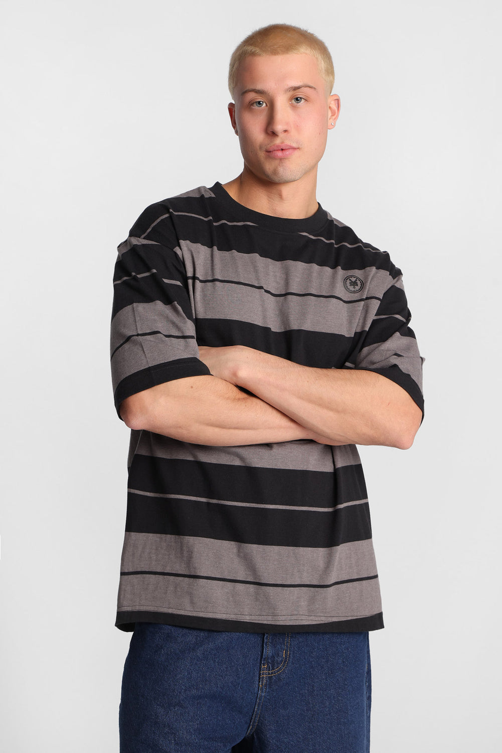 Zoo York Striped Oversized Tee Zoo York Striped Oversized Tee