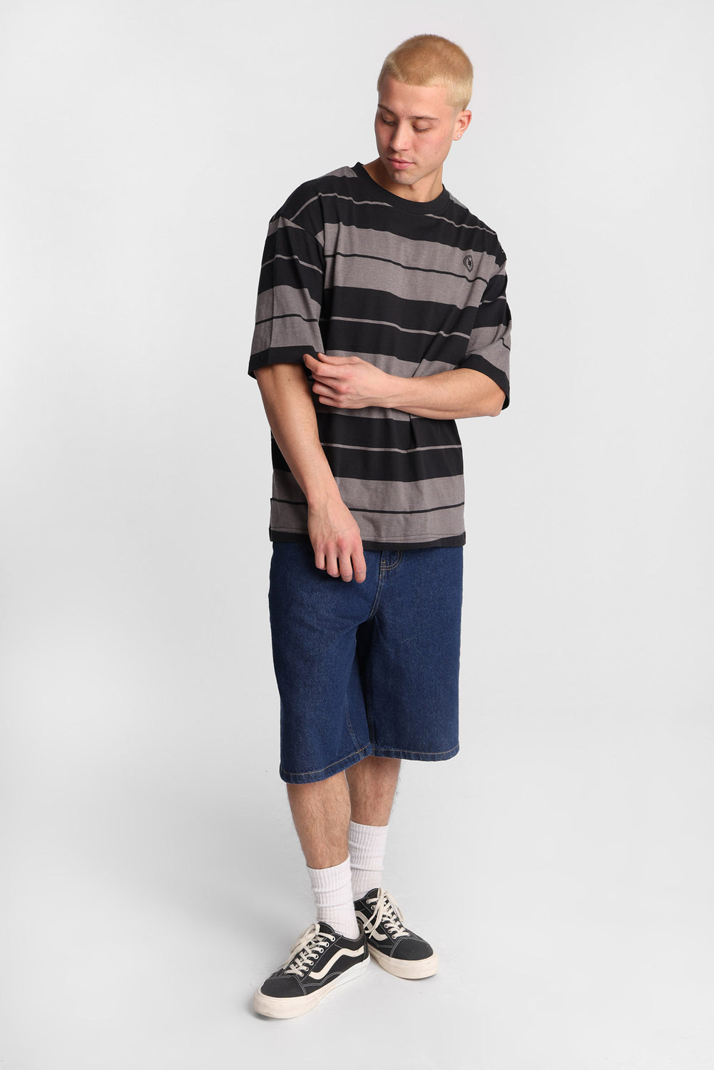 Zoo York Striped Oversized Tee Zoo York Striped Oversized Tee