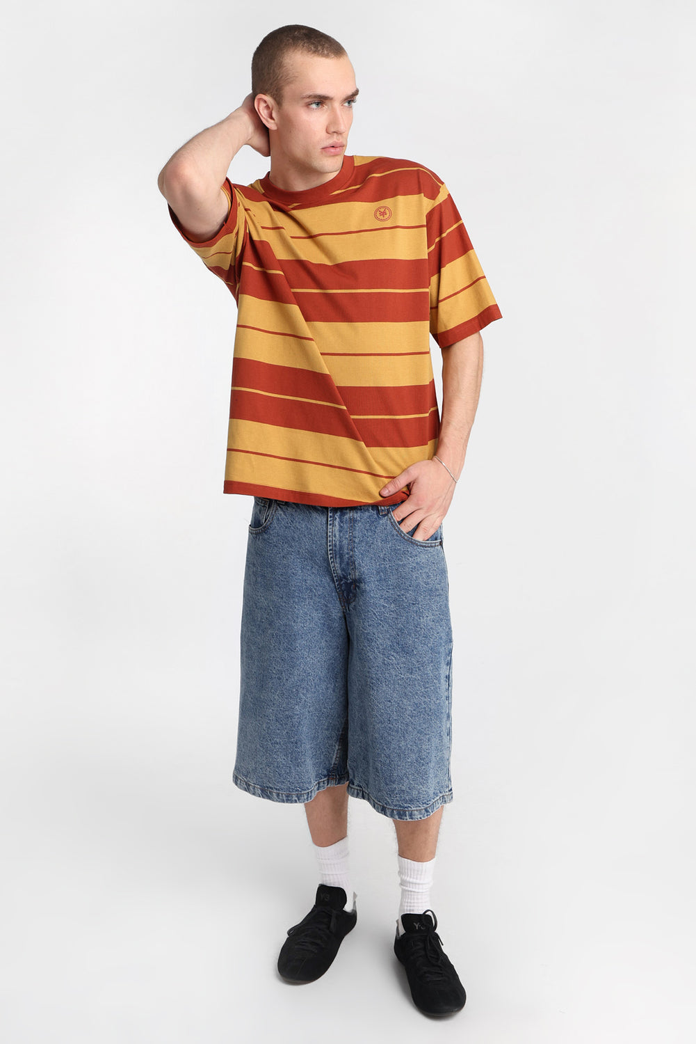 Zoo York Striped Oversized Tee Zoo York Striped Oversized Tee