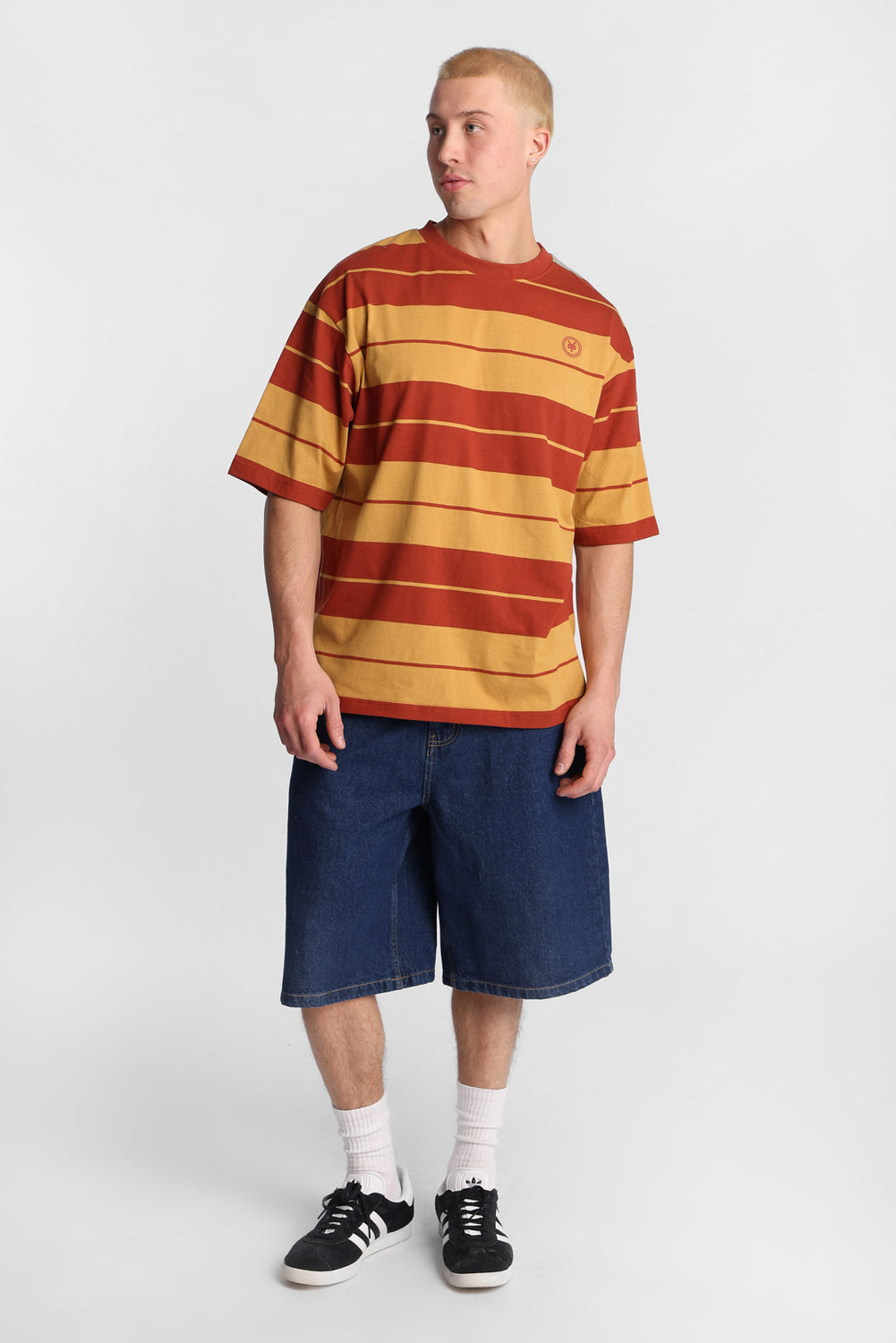 Zoo York Striped Oversized Tee Zoo York Striped Oversized Tee