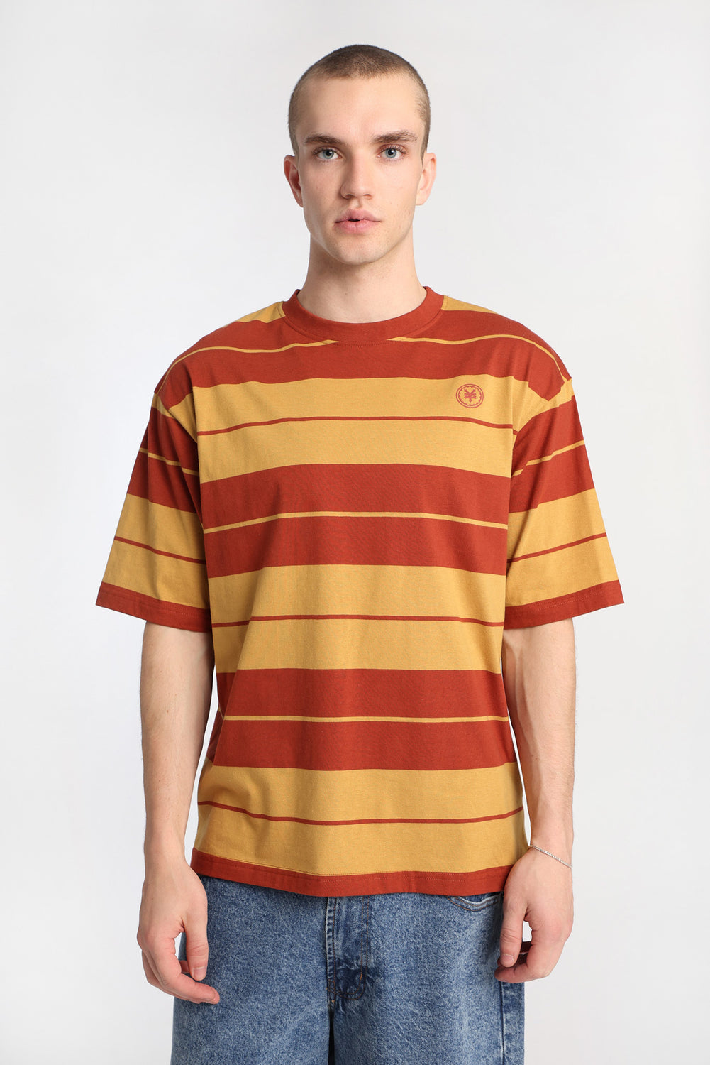 Zoo York Striped Oversized Tee Zoo York Striped Oversized Tee