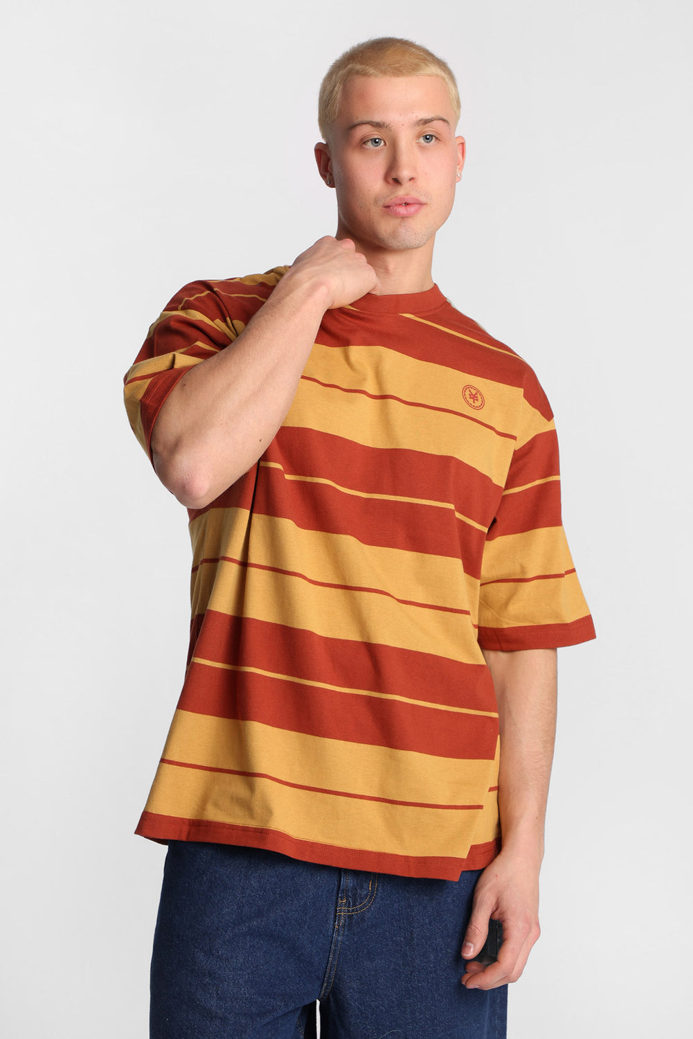 Zoo York Striped Oversized Tee Zoo York Striped Oversized Tee