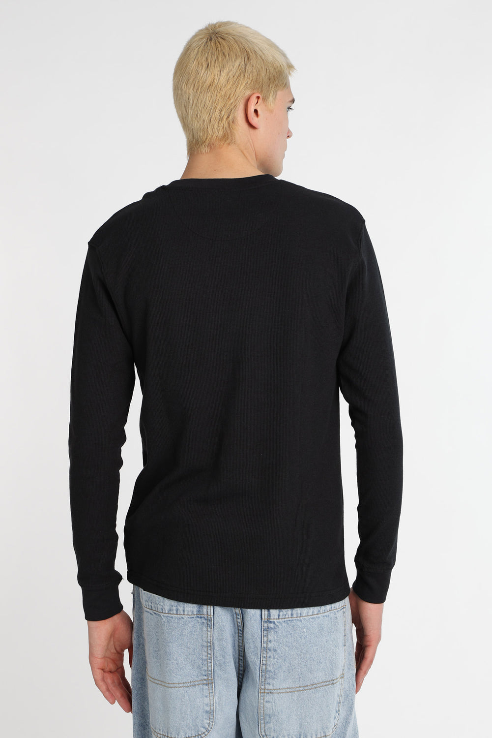 Zoo York Thermal Waffle Knit Long Sleeve Top Zoo York Thermal Waffle Knit Long Sleeve Top