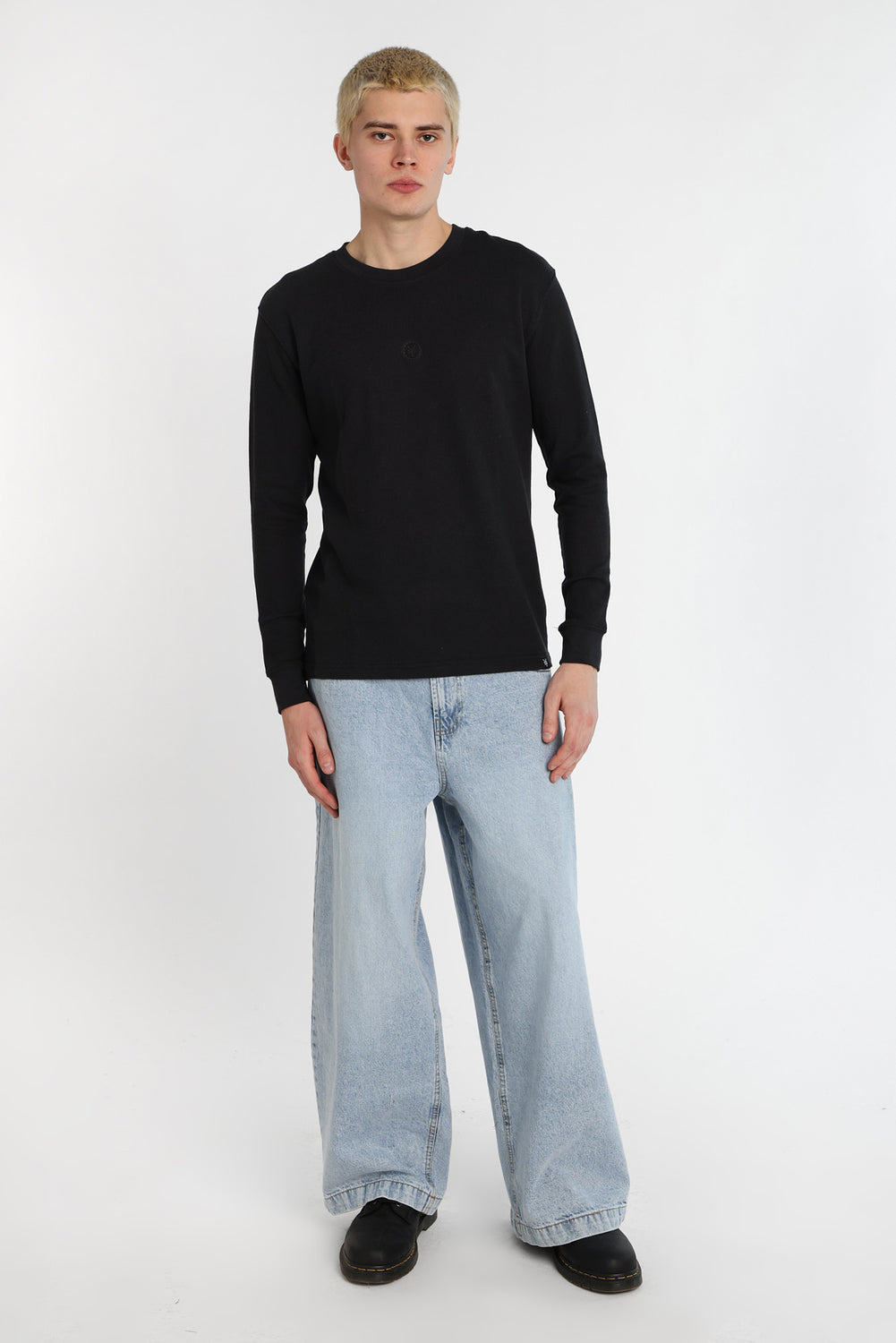 Zoo York Thermal Waffle Knit Long Sleeve Top Zoo York Thermal Waffle Knit Long Sleeve Top