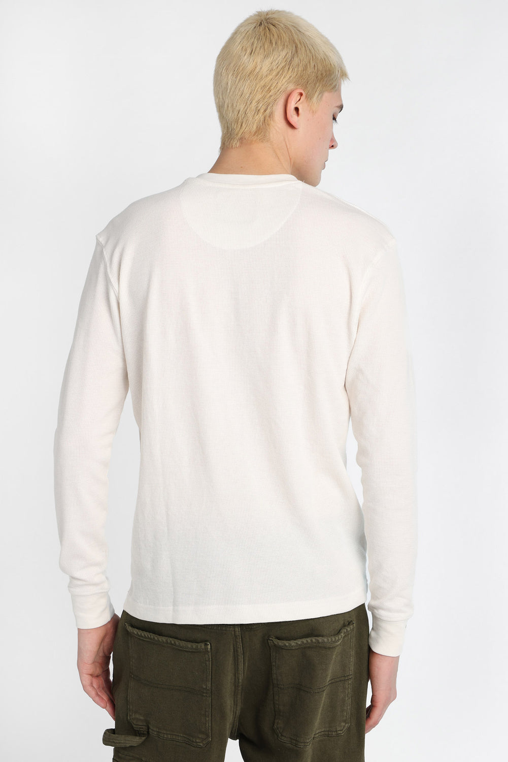 Zoo York Thermal Waffle Knit Long Sleeve Top Zoo York Thermal Waffle Knit Long Sleeve Top