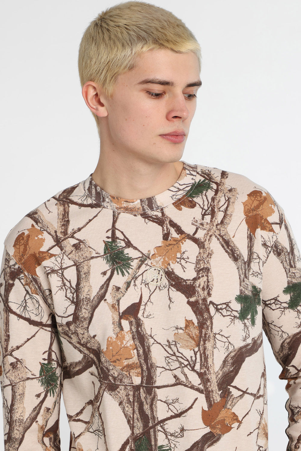 Zoo York Thermal Waffle Knit Long Sleeve Top Zoo York Thermal Waffle Knit Long Sleeve Top