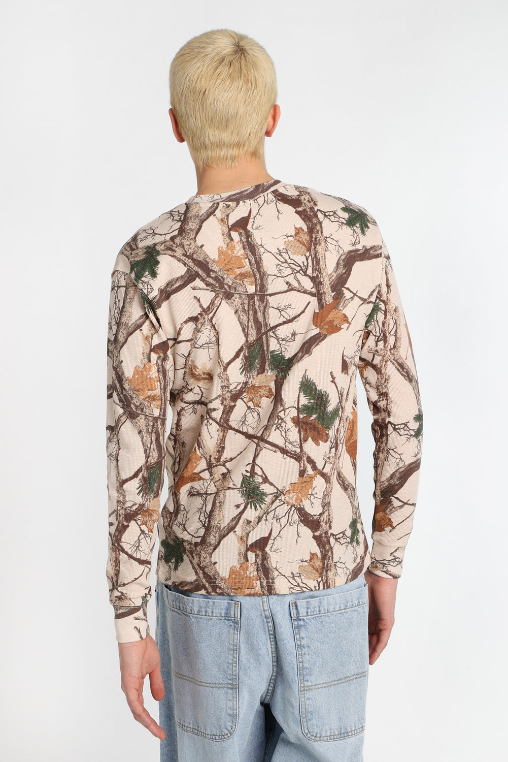 Zoo York Thermal Waffle Knit Long Sleeve Top Zoo York Thermal Waffle Knit Long Sleeve Top