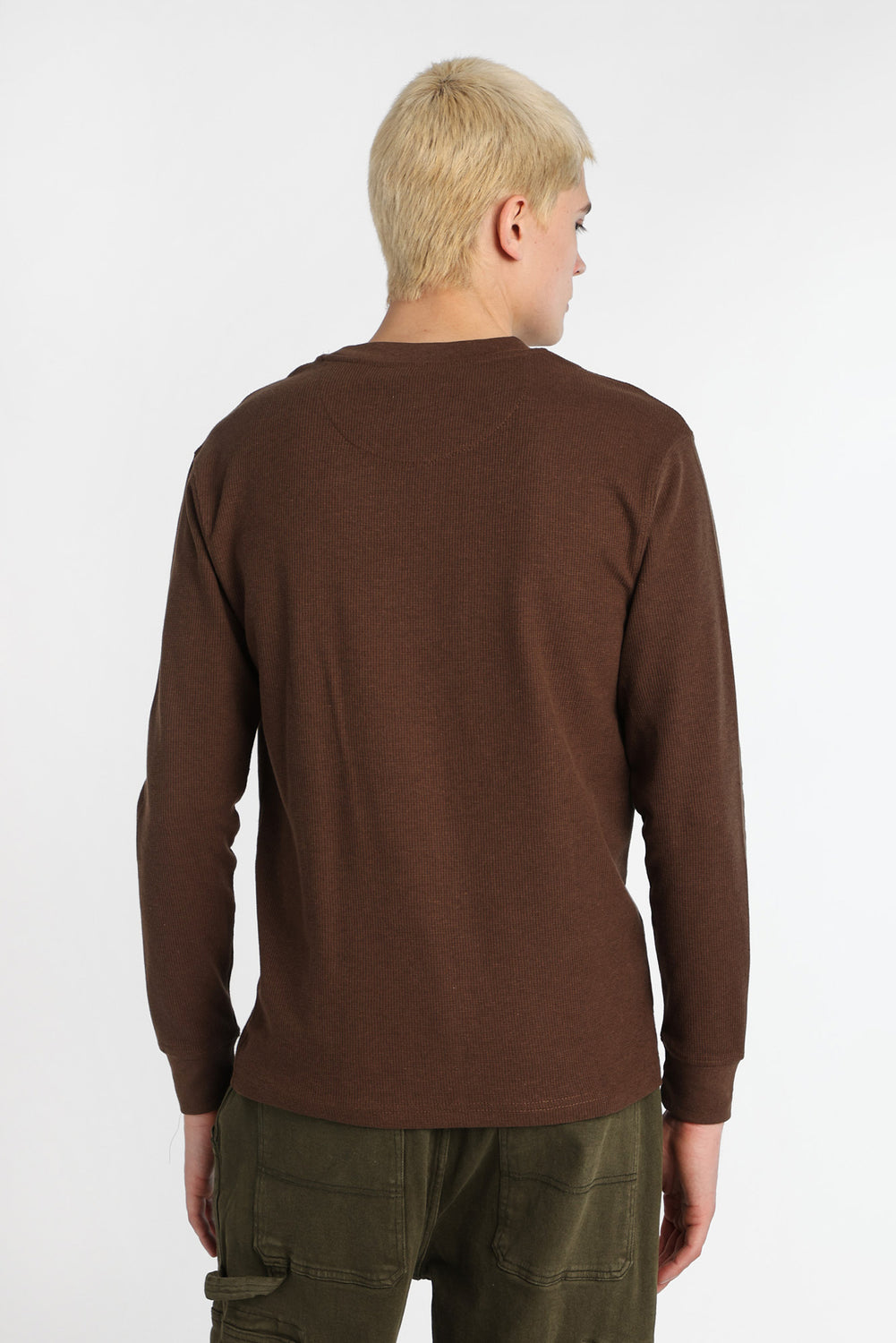 Zoo York Thermal Waffle Knit Long Sleeve Top Zoo York Thermal Waffle Knit Long Sleeve Top