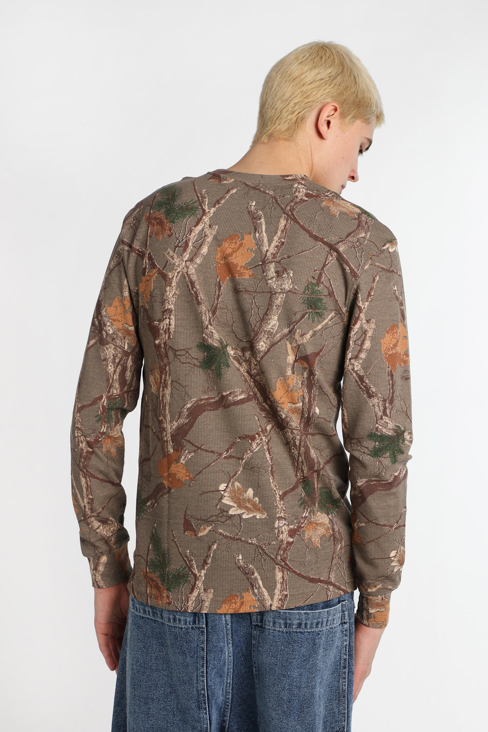 Zoo York Thermal Waffle Knit Long Sleeve Top Zoo York Thermal Waffle Knit Long Sleeve Top