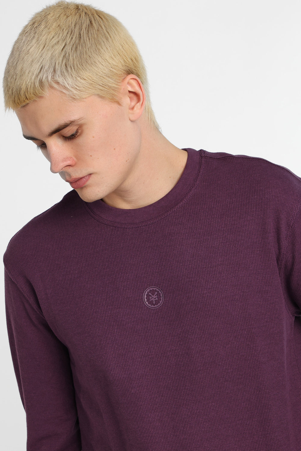 Zoo York Thermal Waffle Knit Long Sleeve Top Zoo York Thermal Waffle Knit Long Sleeve Top