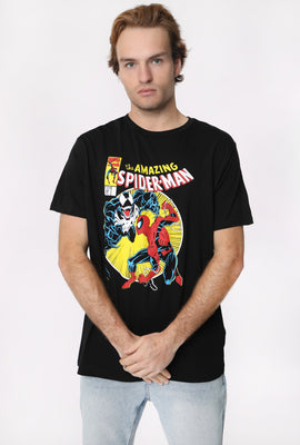 T-Shirt Imprimé Spider-Man VS Venom Marvel Homme