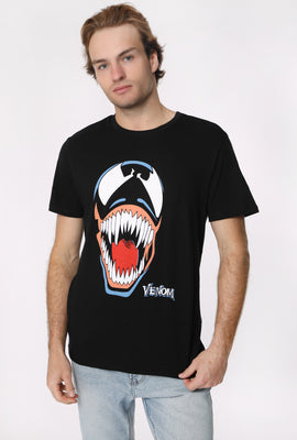 T-Shirt Imprimé Venom Marvel Homme