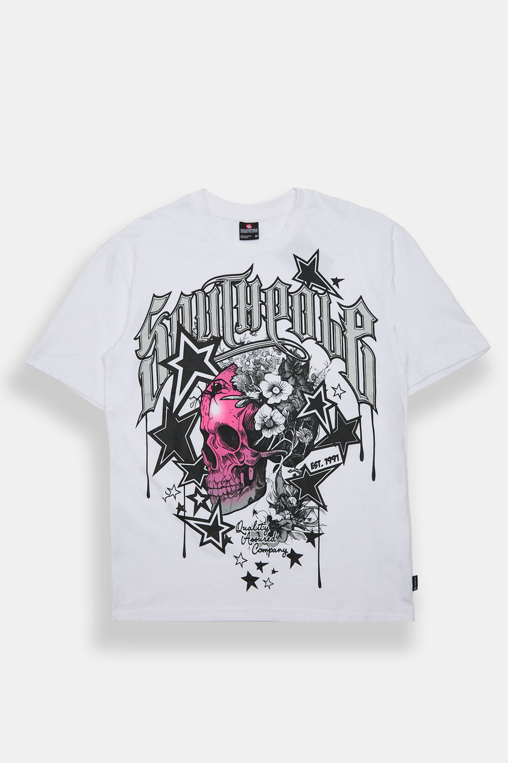 Southpole Allstar Skull Graphic Tee Southpole Allstar Skull Graphic Tee