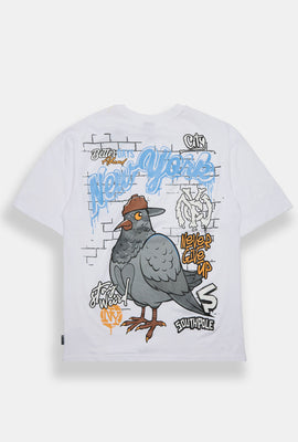 Southpole NYC Pigeon Graphic Tee