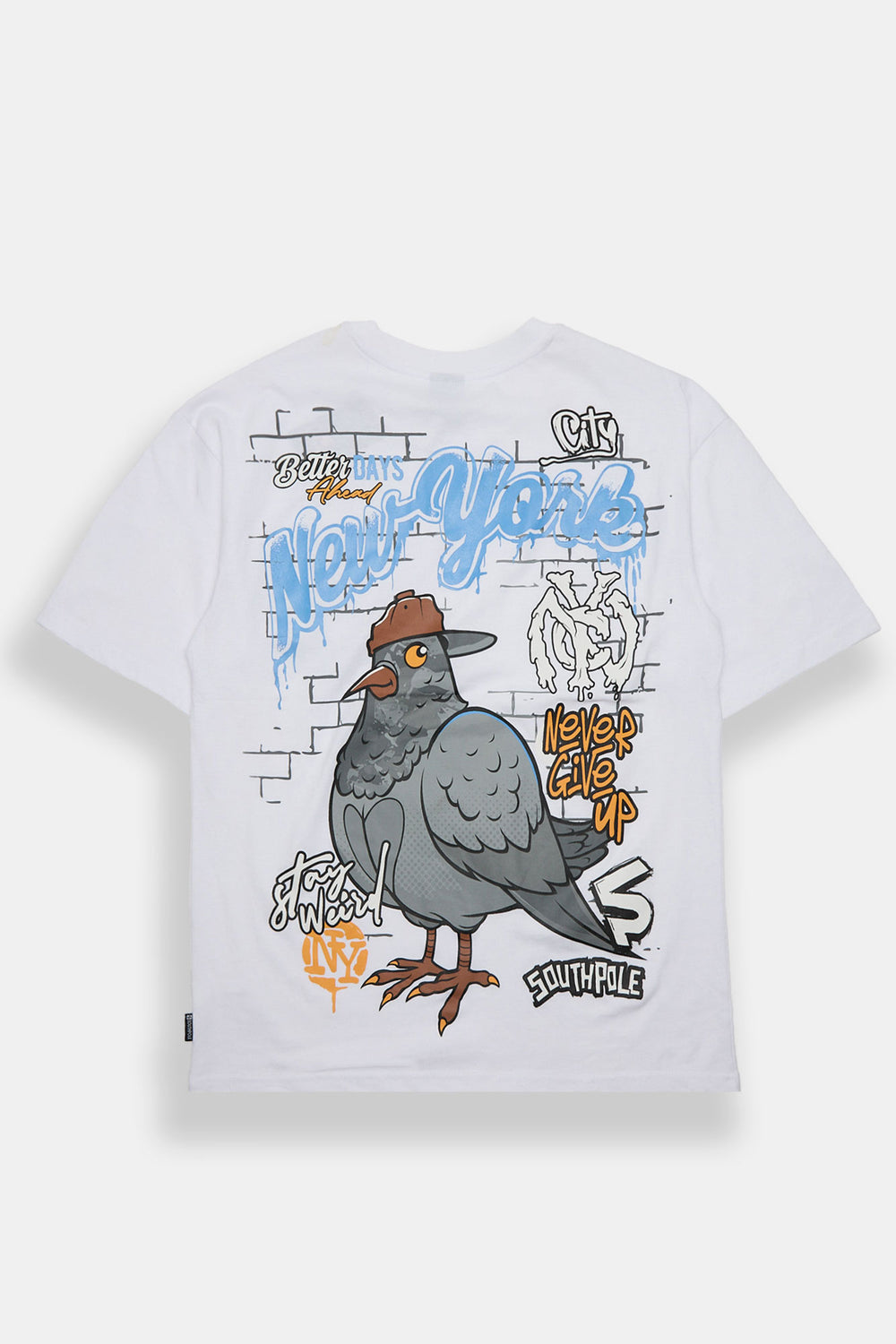 Southpole NYC Pigeon Graphic Tee Southpole NYC Pigeon Graphic Tee