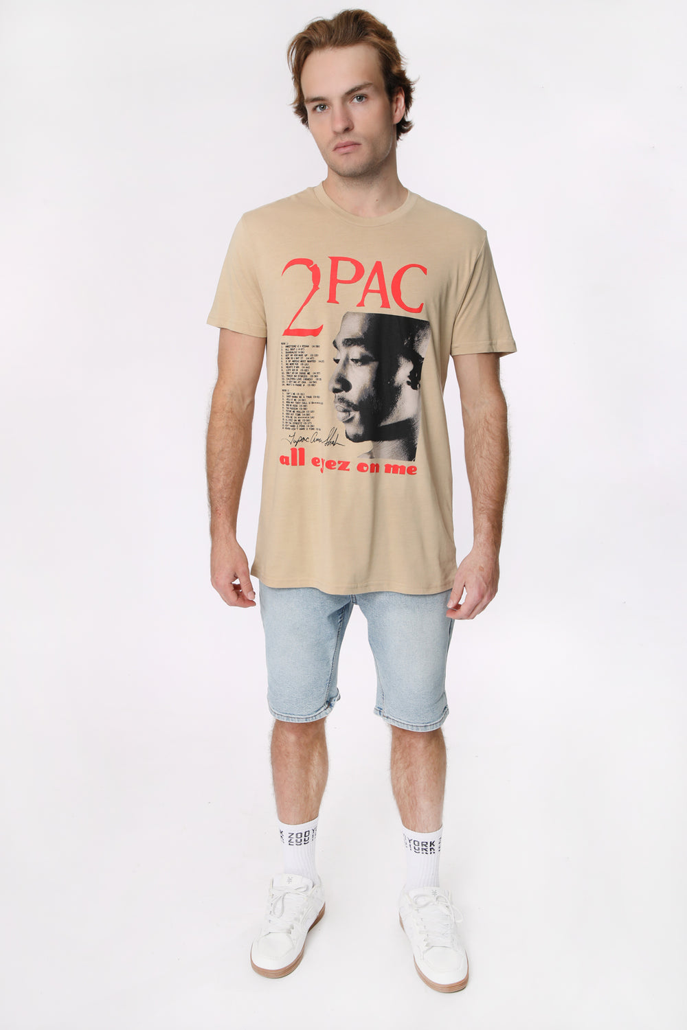Mens Tupac T-Shirt Mens Tupac T-Shirt