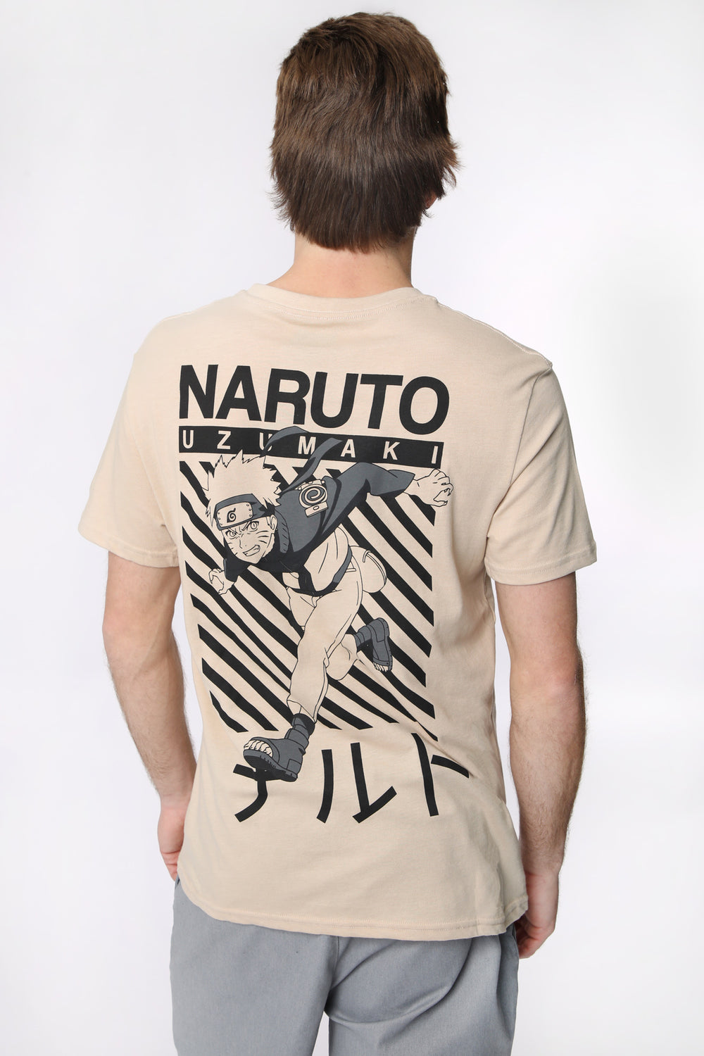 T-Shirt Imprimé Uzumaki Naruto Homme T-Shirt Imprimé Uzumaki Naruto Homme