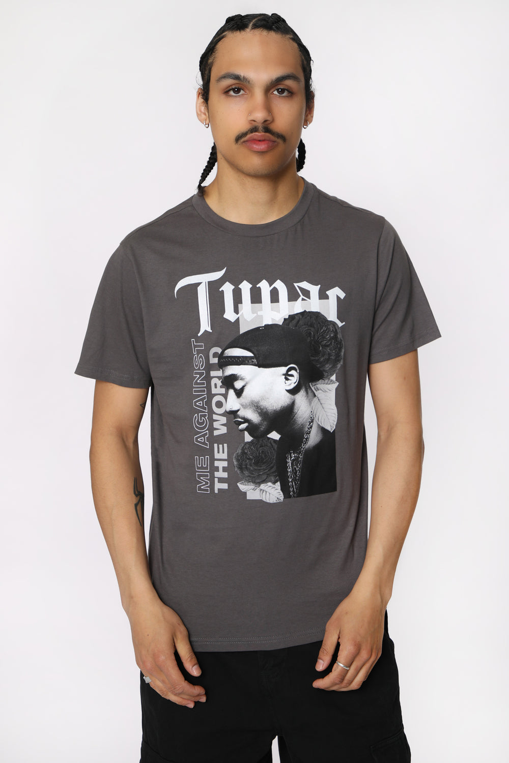 T-Shirt Me Against The World Tupac Homme T-Shirt Me Against The World Tupac Homme
