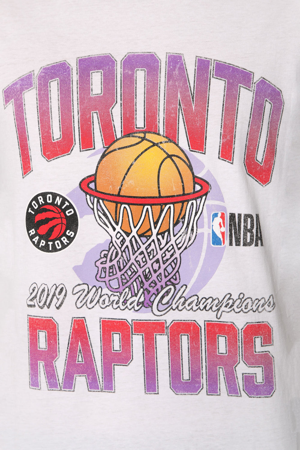 T-Shirt Imprimé Toronto Raptors Homme T-Shirt Imprimé Toronto Raptors Homme