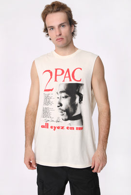 Camisole Imprimée Tupac Homme