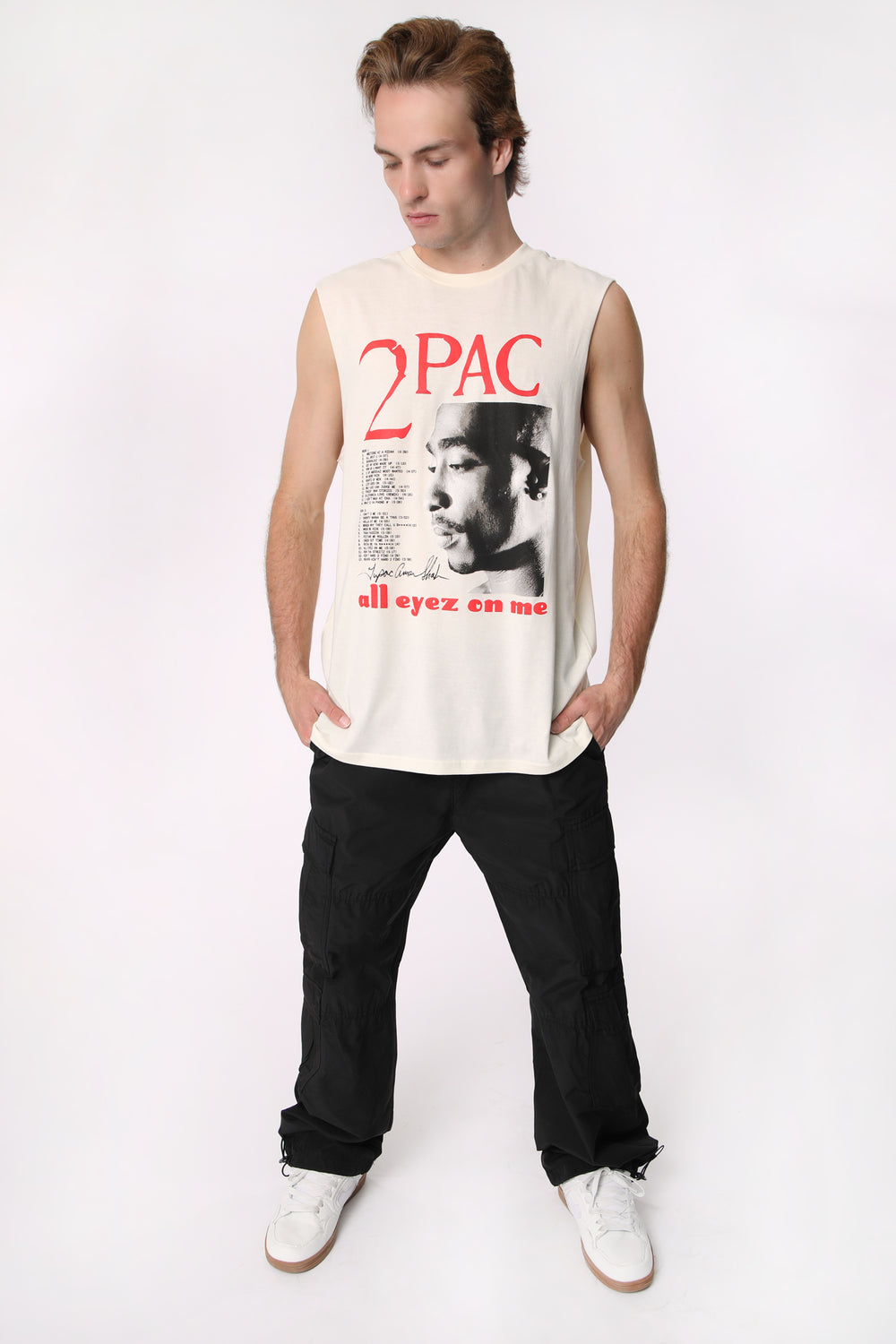 Camisole Imprimée Tupac Homme Camisole Imprimée Tupac Homme
