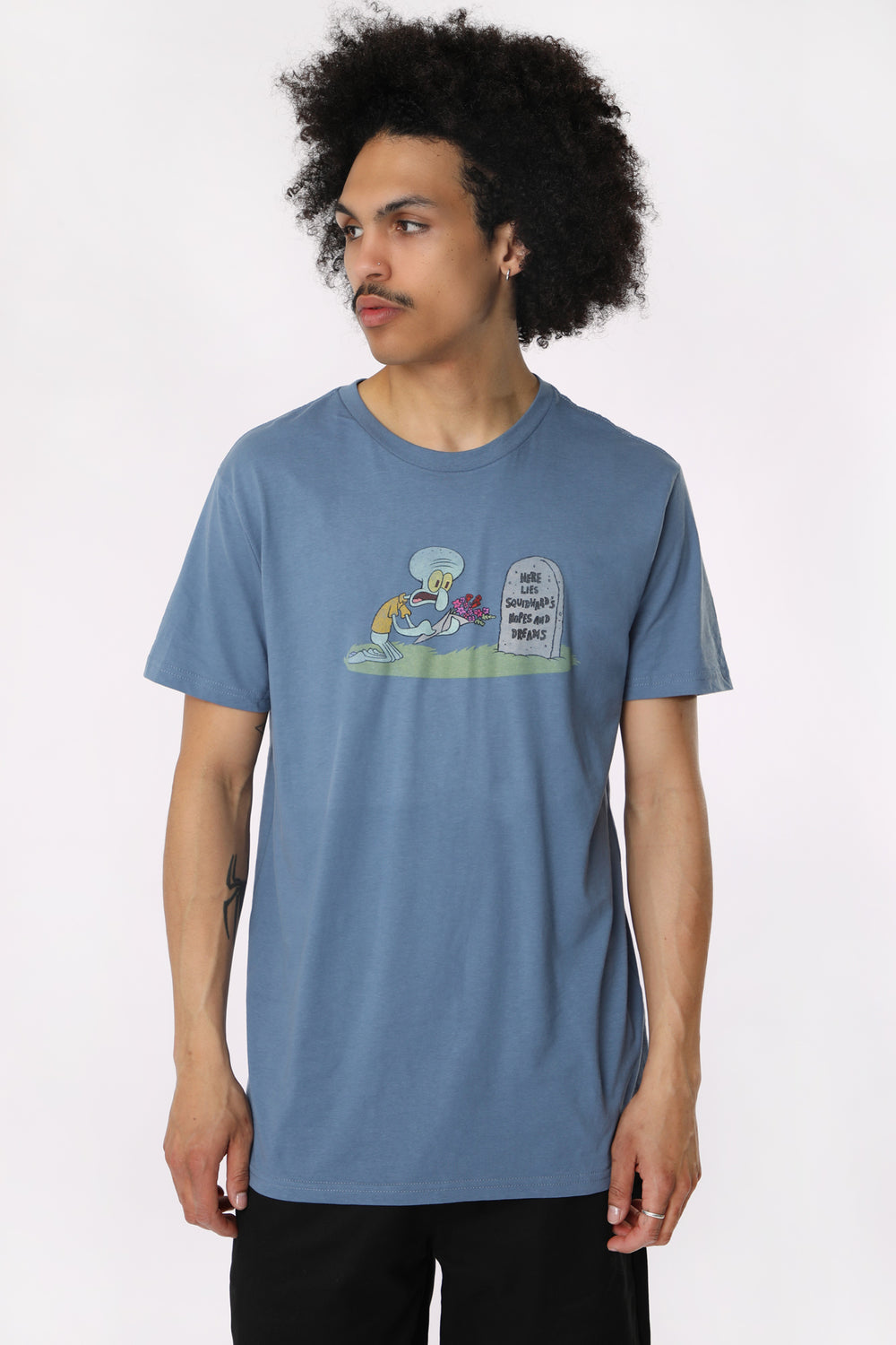 Mens SpongeBob SquarePants Squidward T-Shirt Mens SpongeBob SquarePants Squidward T-Shirt