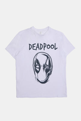 T-shirt imprimé masque Deadpool homme