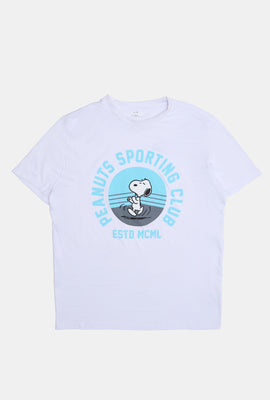 T-shirt imprimé Sporting Club Peanuts homme