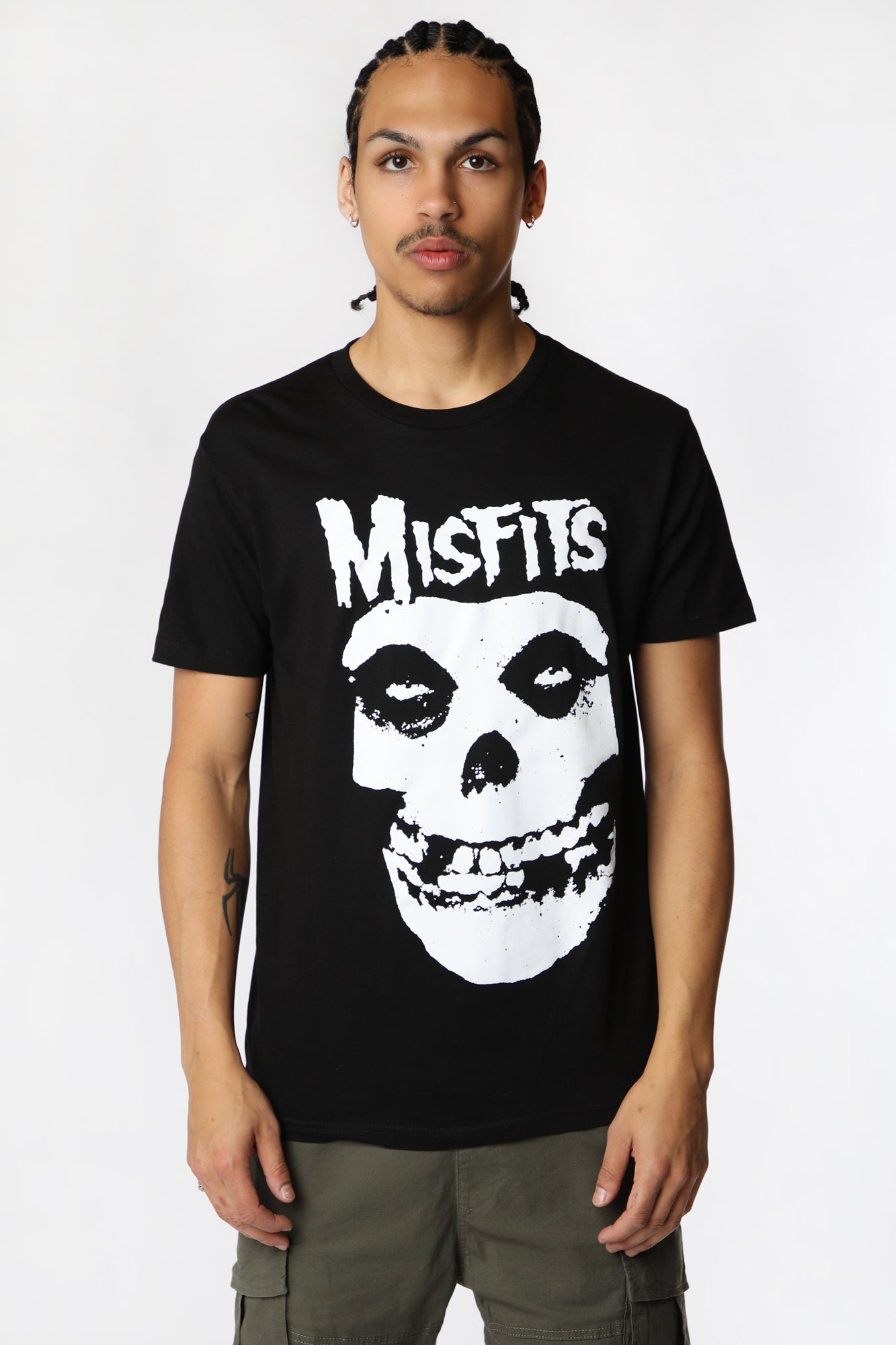 Mens Misfits T-Shirt - Black /