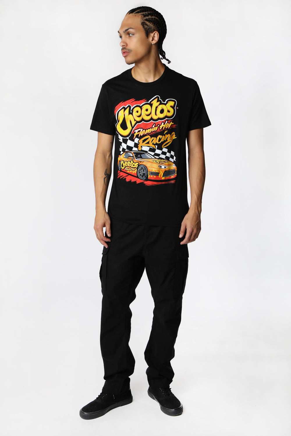 Mens Cheetos Flamin' Hot Racing T-Shirt Mens Cheetos Flamin' Hot Racing T-Shirt