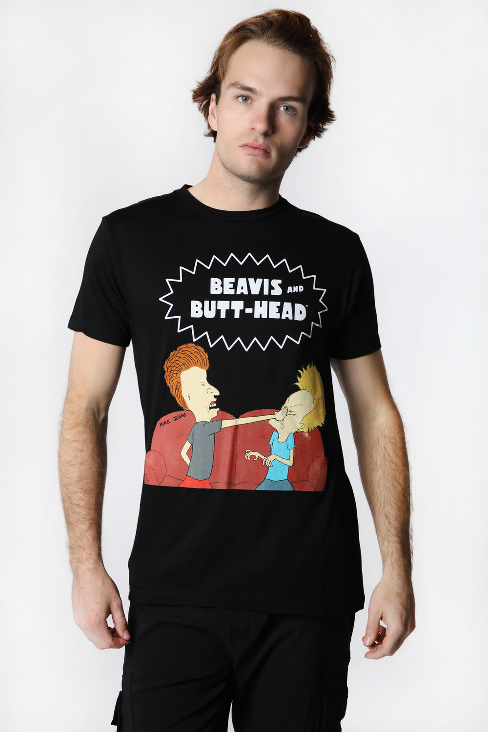 T-Shirt Imprimé Beavis And Butt-Head Homme T-Shirt Imprimé Beavis And Butt-Head Homme