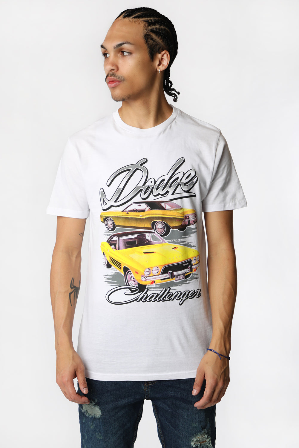 Mens Dodge Challenger Retro T-Shirt Mens Dodge Challenger Retro T-Shirt