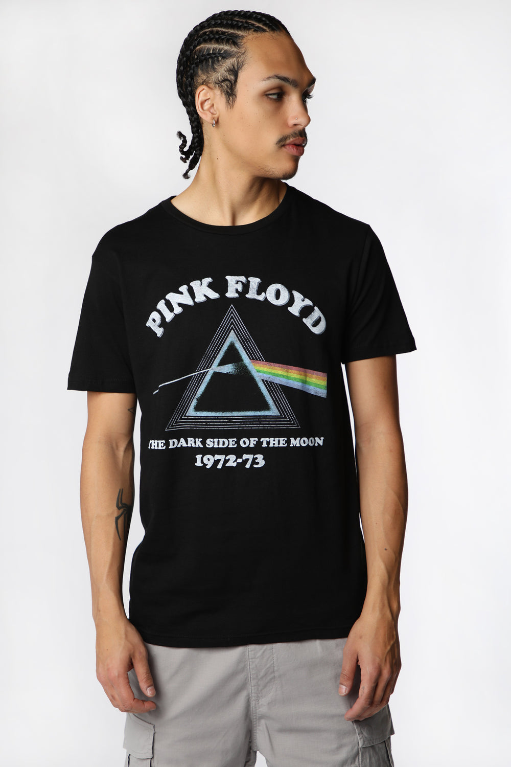 T-Shirt Imprimé Pink Floyd Homme T-Shirt Imprimé Pink Floyd Homme