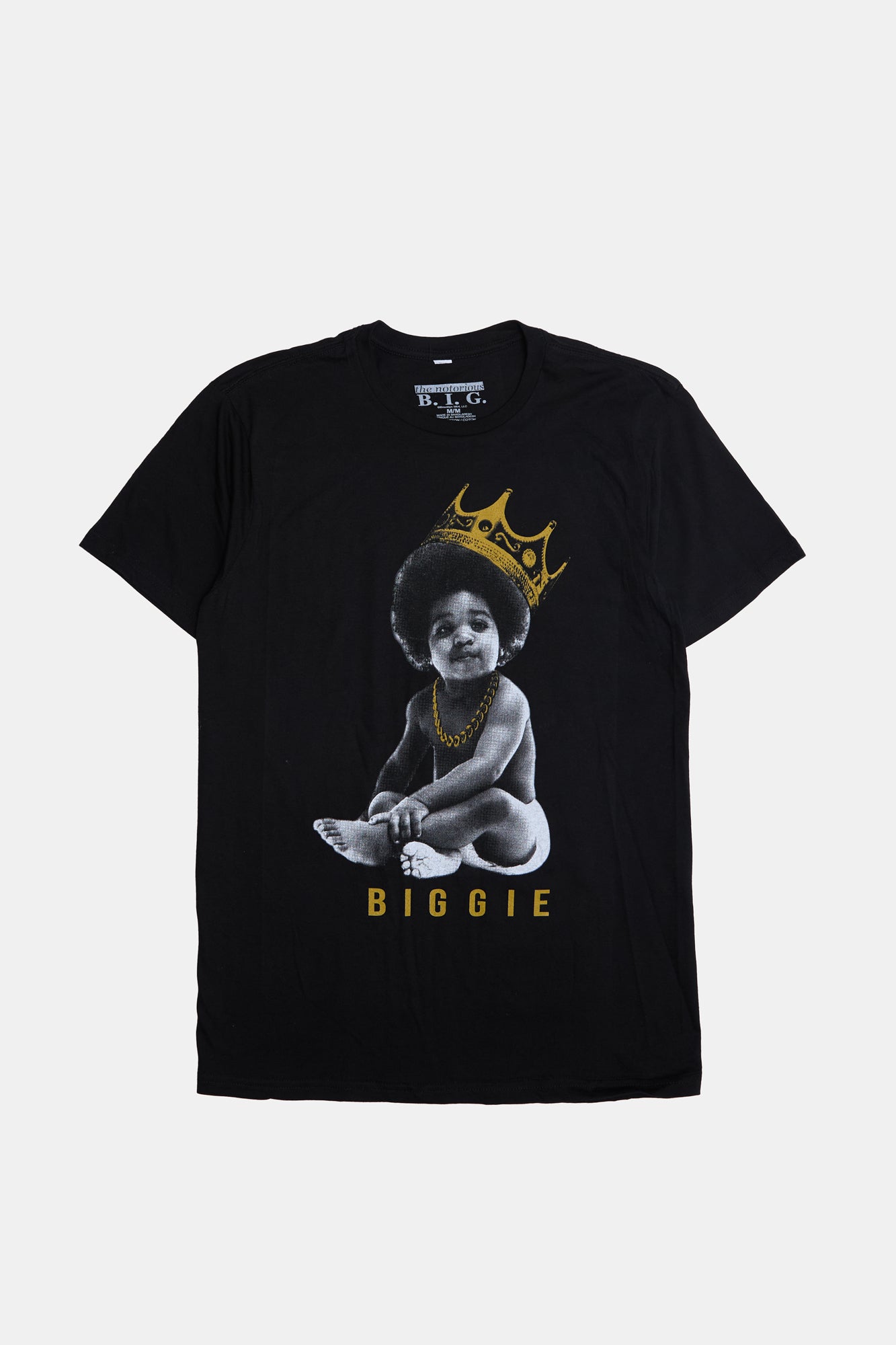 Mens Biggie Graphic T-Shirt - Black /