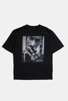 T-shirt surdimensionné imprimé Snoop Dogg homme