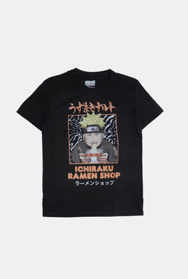 T-shirt imprimé Ramen Shop Naruto homme