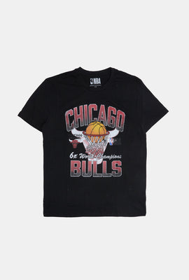 T-shirt imprimé Chicago Bulls homme