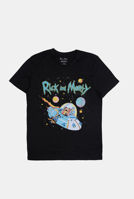 Mens Rick And Morty Graphic T-Shirt