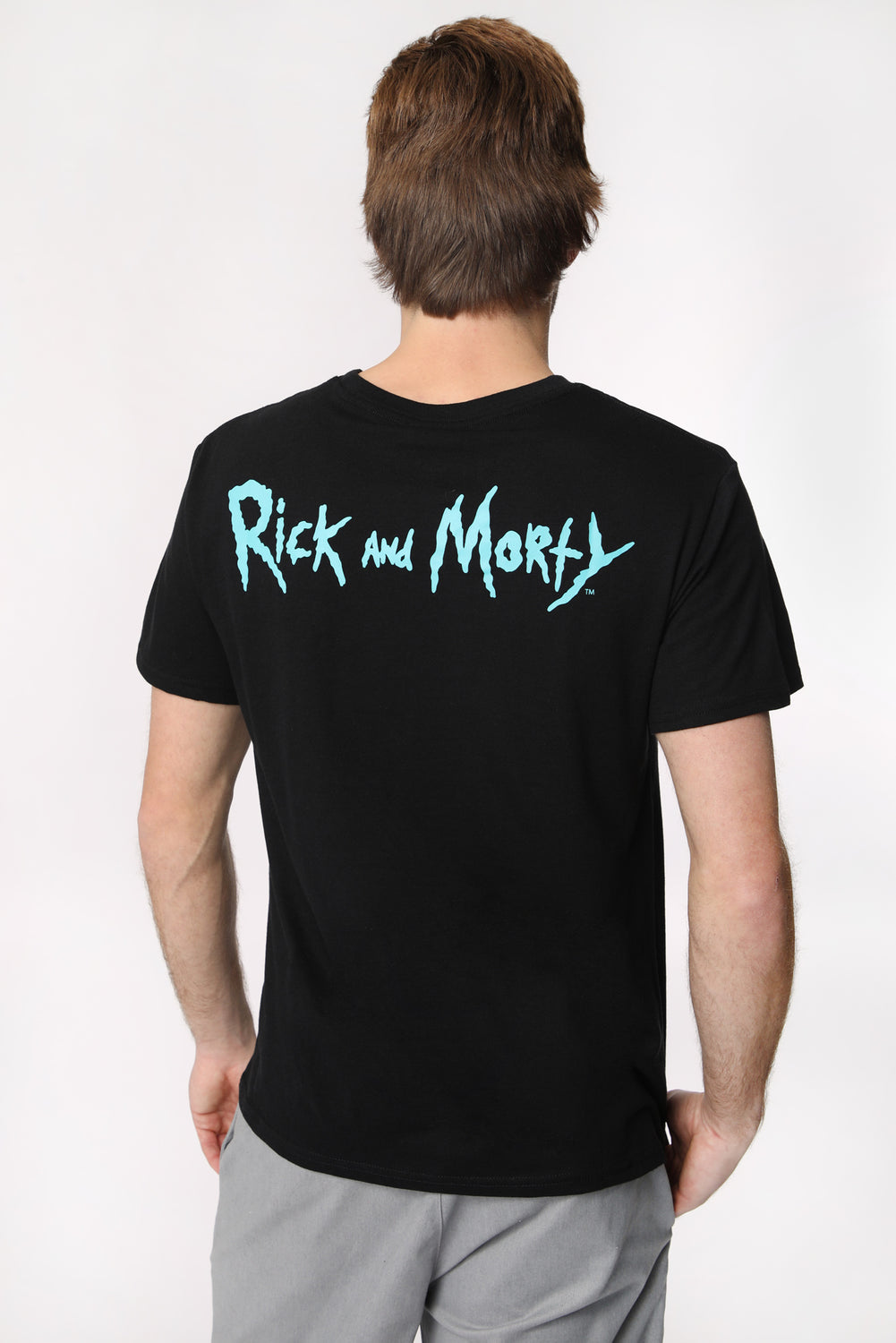 Mens Rick And Morty Portal Boys T-Shirt Mens Rick And Morty Portal Boys T-Shirt