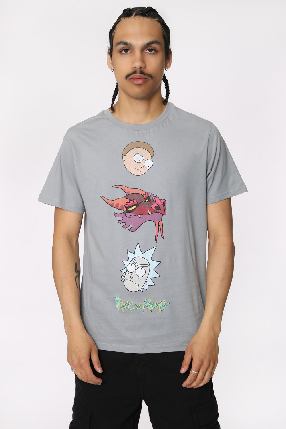 T-Shirt Imprimé Rick et Morty Homme T-Shirt Imprimé Rick et Morty Homme