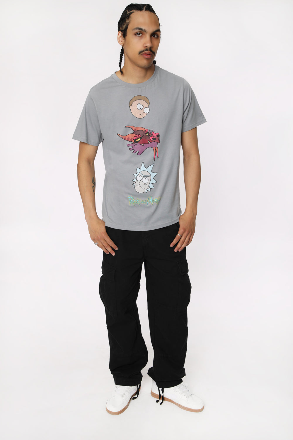 T-Shirt Imprimé Rick et Morty Homme T-Shirt Imprimé Rick et Morty Homme